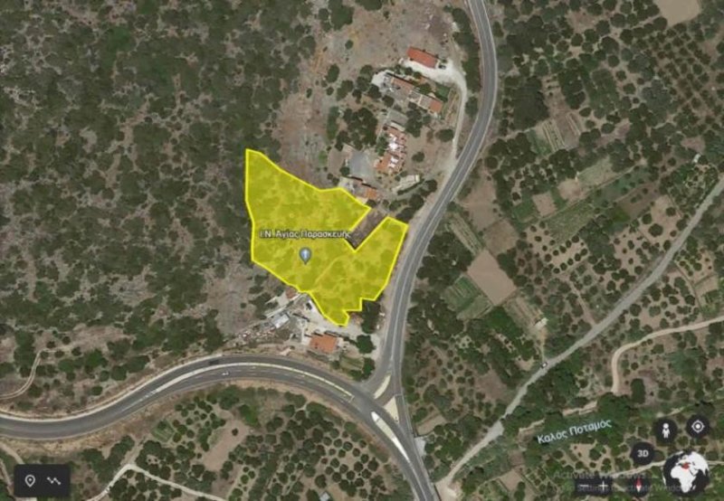 Kalo Chorio bei Agios Nikolaos Kreta, Kalo Chorio: Baugrundstück in der Nähe von Stränden zu verkaufen Grundstück kaufen